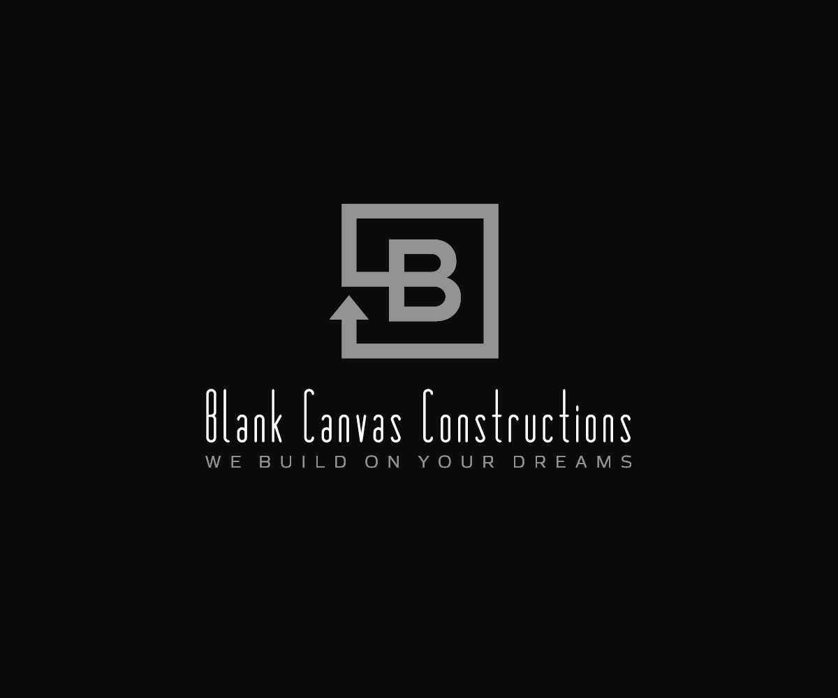 Logo Design by AnA_design for Blank Canvas Constructions Ltd | Design #5392948