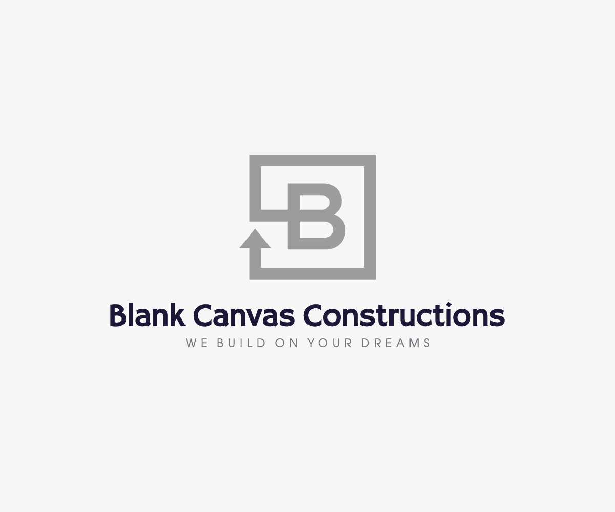 Logo Design by AnA_design for Blank Canvas Constructions Ltd | Design #5396224