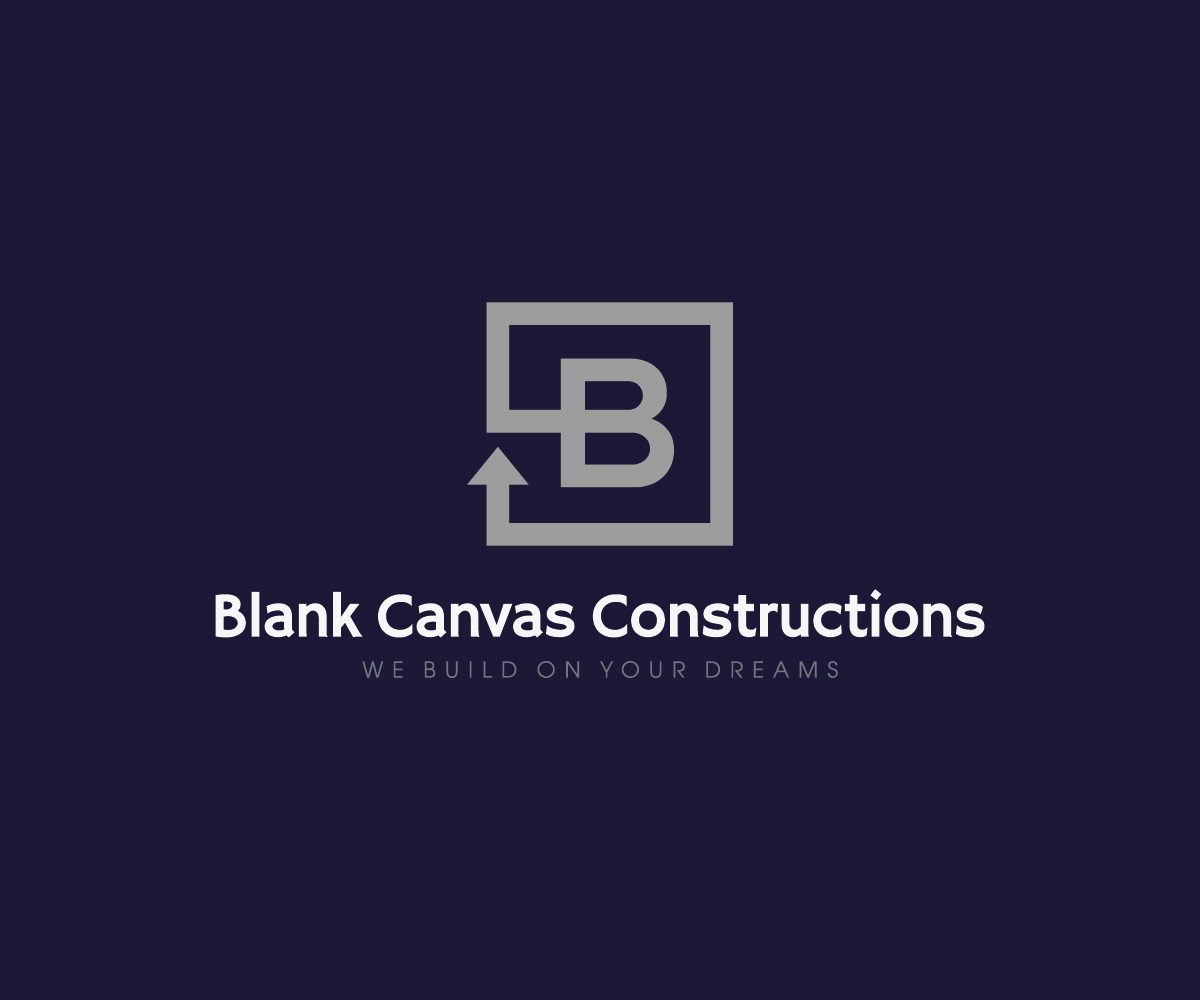 Logo Design by AnA_design for Blank Canvas Constructions Ltd | Design #5396228