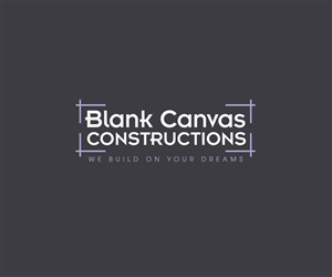 Logo Design by AnA_design for Blank Canvas Constructions Ltd | Design: #5396237