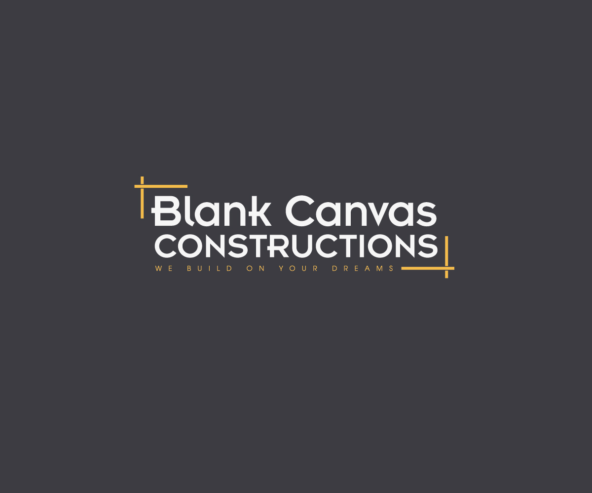 Logo Design by AnA_design for Blank Canvas Constructions Ltd | Design #5396239