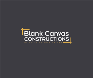 Logo Design by AnA_design for Blank Canvas Constructions Ltd | Design: #5396239