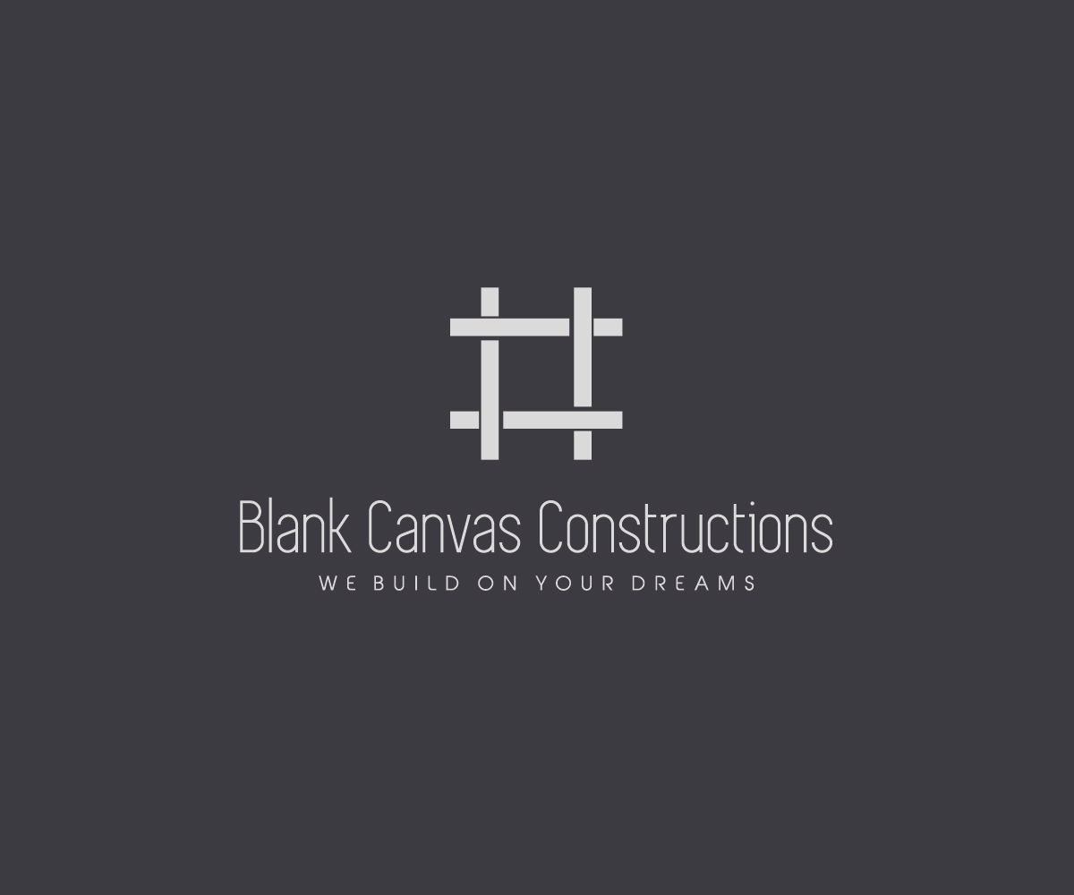Logo Design by AnA_design for Blank Canvas Constructions Ltd | Design #5396245