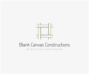 Logo Design by AnA_design for Blank Canvas Constructions Ltd | Design: #5396248