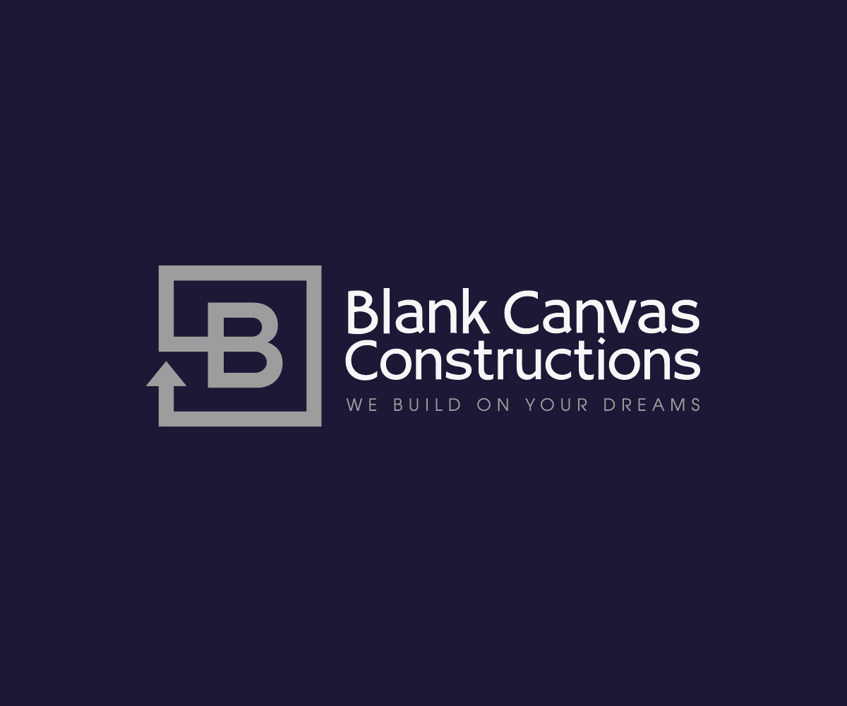 Logo Design by AnA_design for Blank Canvas Constructions Ltd | Design #5402168
