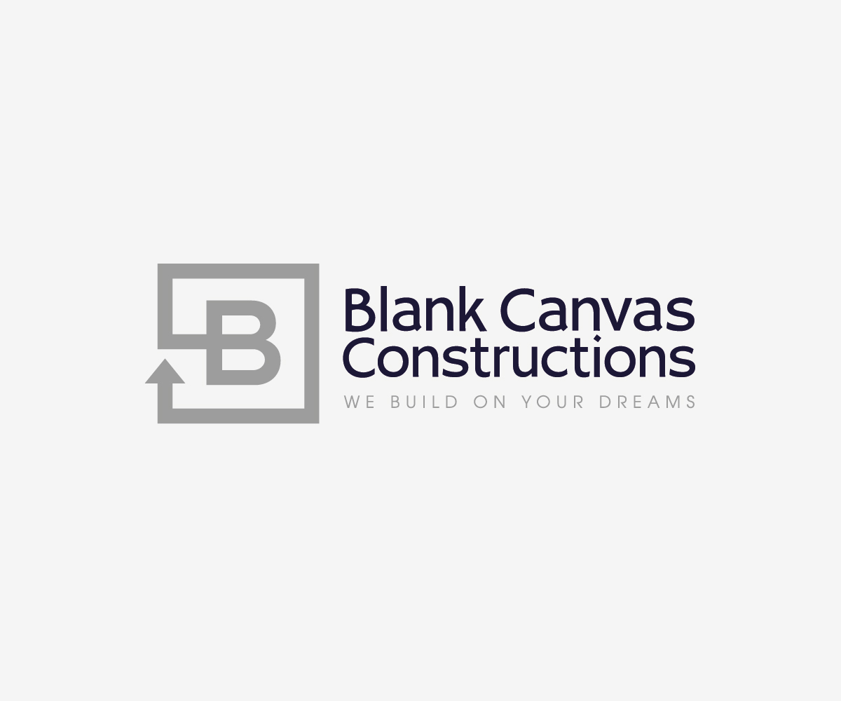 Logo Design by AnA_design for Blank Canvas Constructions Ltd | Design #5402171