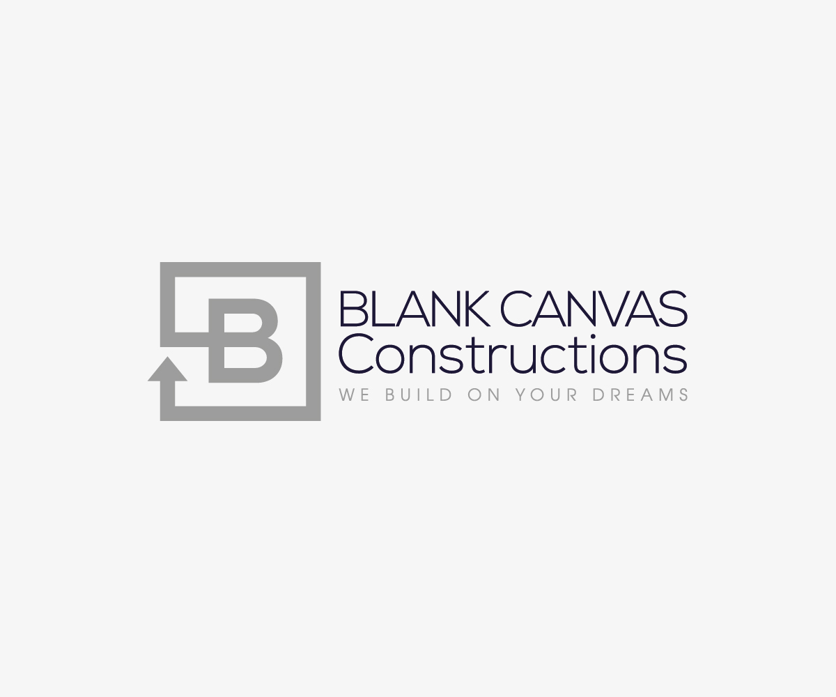 Logo Design by AnA_design for Blank Canvas Constructions Ltd | Design #5402193