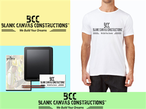 Logo Design by Matthew Fawcett for Blank Canvas Constructions Ltd | Design: #5351731