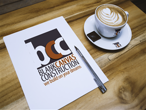 Logo Design by OOMPHDESIGN for Blank Canvas Constructions Ltd | Design: #5363759