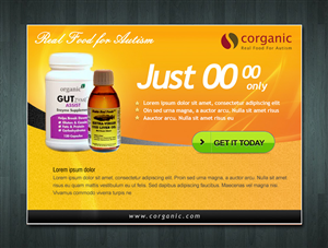 Diseño De Banner Publicitario por Danang Prastiawan para Organic 3, Inc. | Diseño #5353638