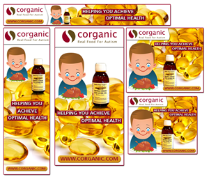 Diseño De Banner Publicitario por ALSADESIGN para Organic 3, Inc. | Diseño: #5359632