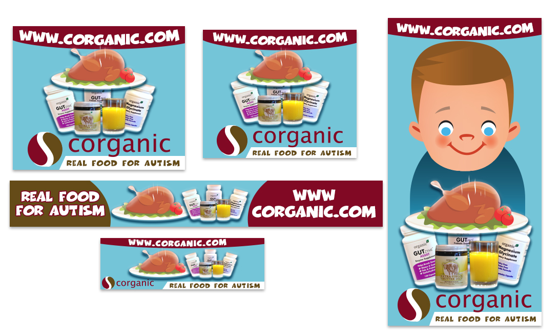 Design de Bannière  par UrbainFX pour Organic 3, Inc. | Design #5358700