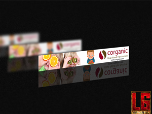 Diseño De Banner Publicitario por LG_Graphics para Organic 3, Inc. | Diseño: #5353537