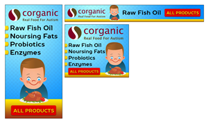 Diseño De Banner Publicitario por Easy Flyer Design para Organic 3, Inc. | Diseño: #5360732