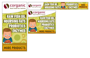 Diseño De Banner Publicitario por Easy Flyer Design para Organic 3, Inc. | Diseño: #5361179