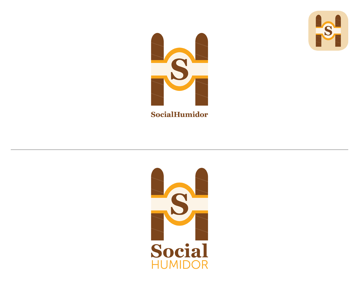 Logo Design by RoundYellow for SocialHumidor | Design #5359154
