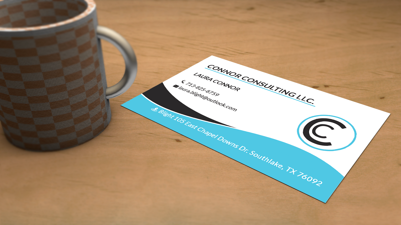 Business Card Design by Sajin for Connor Consulting, LLC | Design #5382016