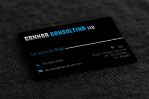Business Card Design by Stream Graphics for Connor Consulting, LLC | Design: #5382574