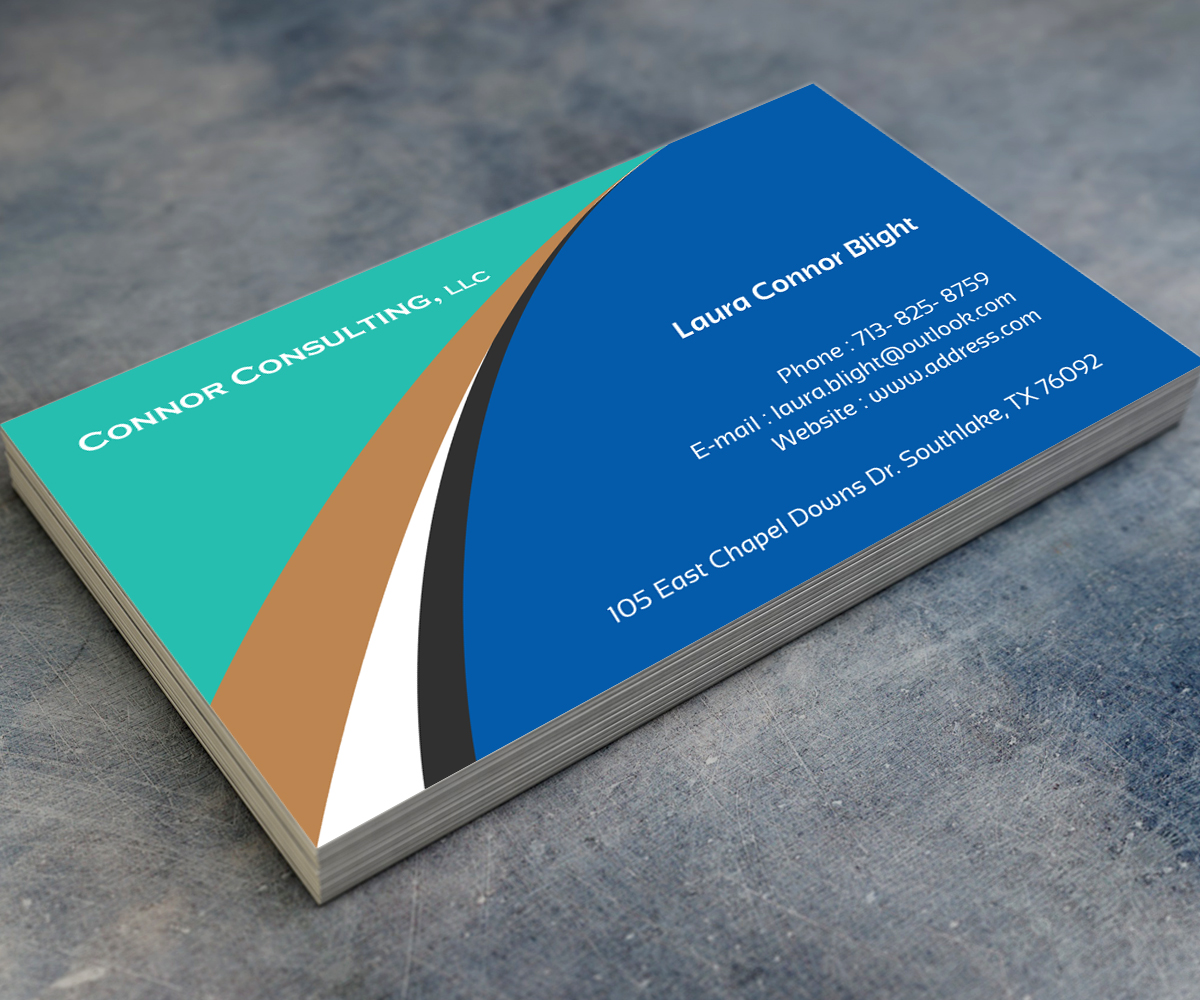 Business Card Design by toron00 for Connor Consulting, LLC | Design #5363058