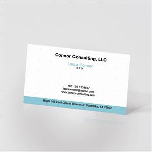 Business Card Design by razamustafaa for Connor Consulting, LLC | Design: #5370243