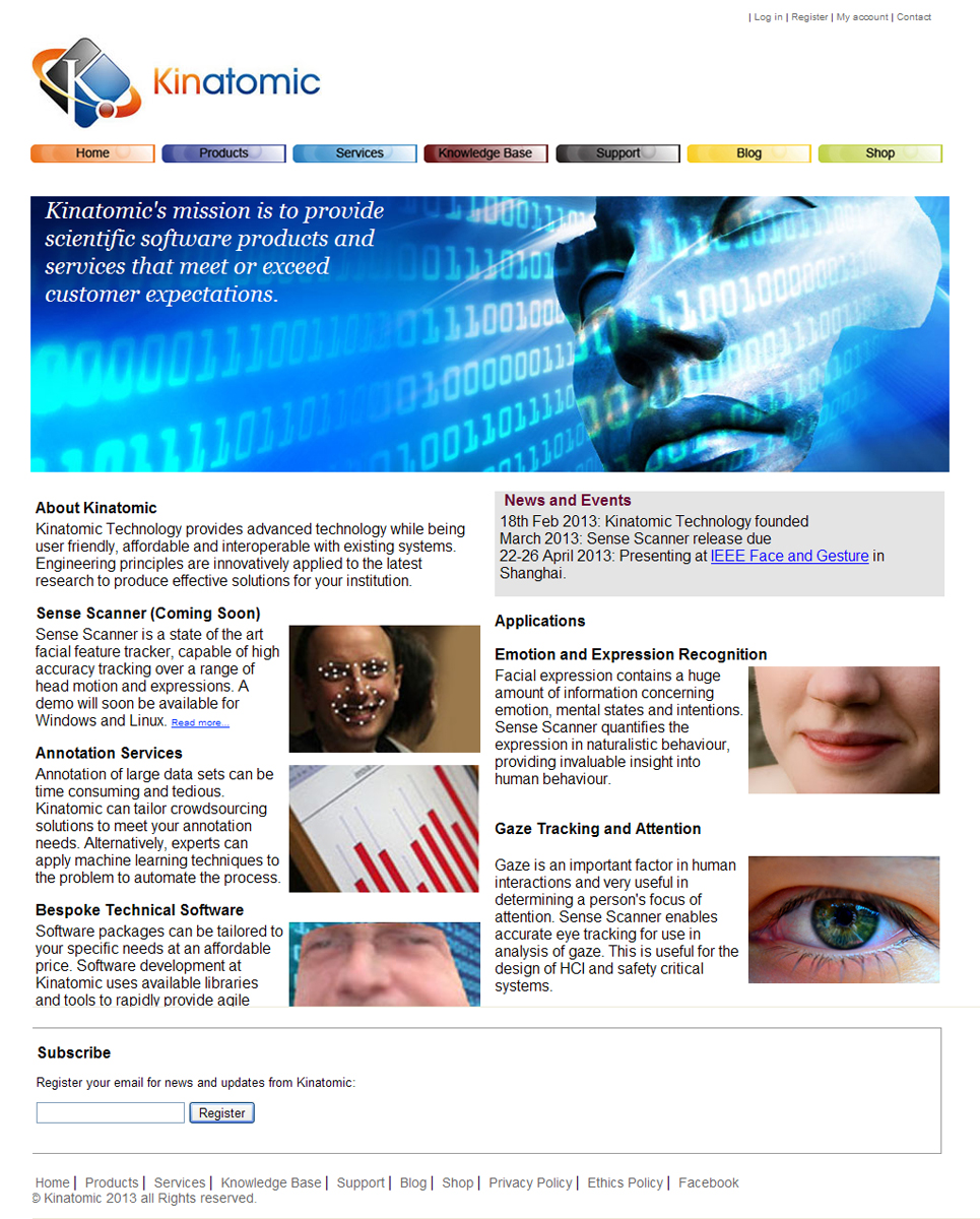 Web Design by Designer Mate for Kinatomic Technology | Design #1518351