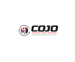  COJO Trucking Group, cross border transportation, 24/7/365 | Logo Design by Buck Tornado