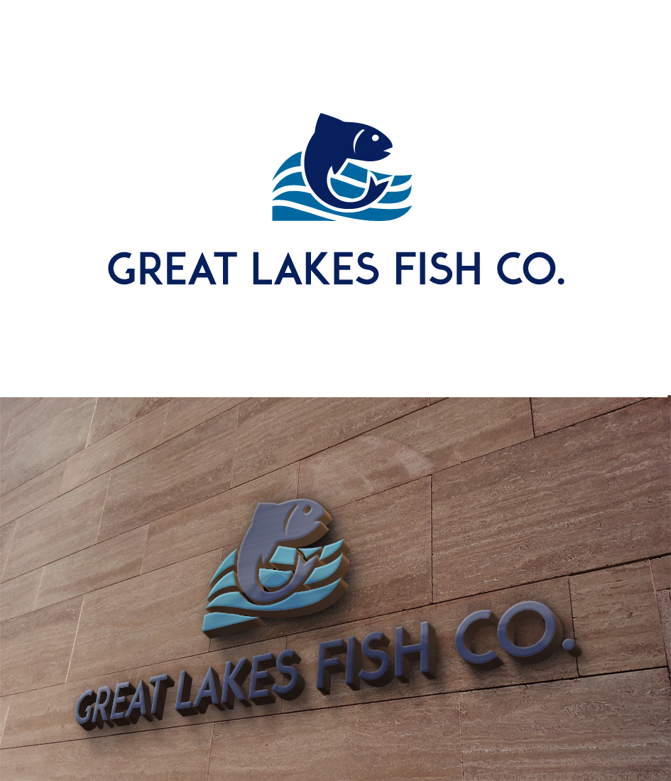 Logo Design by trufya for Great Lakes Fish Co | Design #5393859