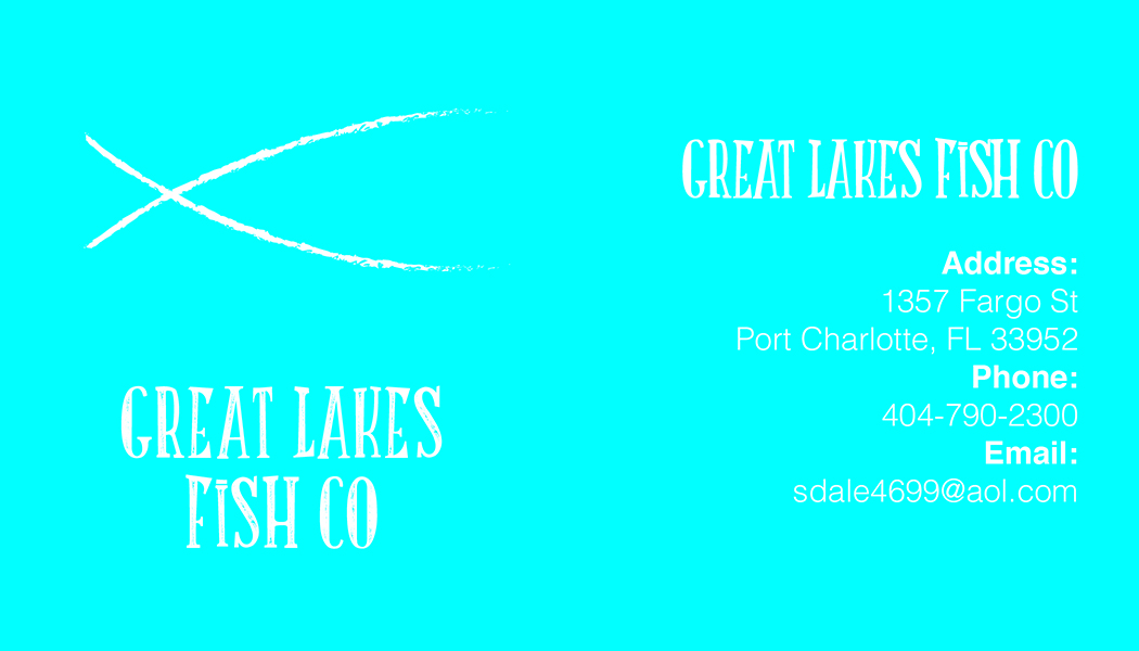 Logo Design by JordanGannaway for Great Lakes Fish Co | Design #5359641