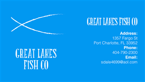 Logo Design by JordanGannaway for Great Lakes Fish Co | Design: #5359641