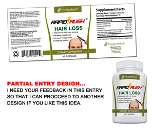 Health & Wellness Labels on two Vitamin type bottles.  | Label Design by MDesigns ™