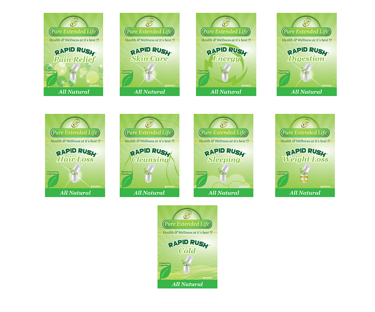 Label Design by Soula Vetter for Pure Extended Life | Design #5610642