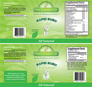 Label Design by Soula Vetter for Pure Extended Life | Design: #5794908