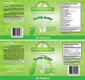 Label Design by Soula Vetter for Pure Extended Life | Design: #5794909