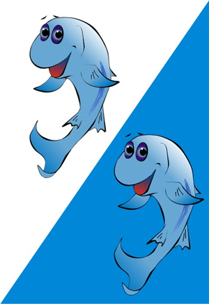 Mascot cartoon fish character design | Design de Mascotte par ChrisMoon