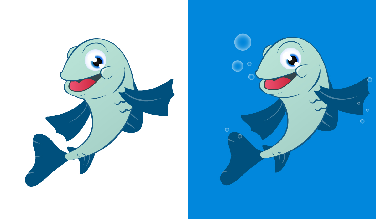 Mascot Design by @vorbys for Lyme Regis Marine Aquarium | Design #1493807