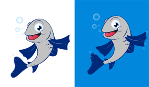 Design de Mascotte par @vorbys pour Lyme Regis Marine Aquarium | Design : #1494016