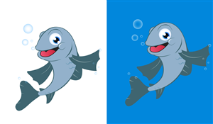 Design de Mascotte par @vorbys pour Lyme Regis Marine Aquarium | Design : #1494233