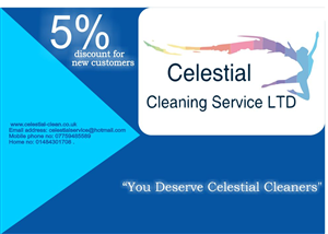 Flyer Design by Magic Riki for Celestial Cleaning Service LTD | Design #5397882