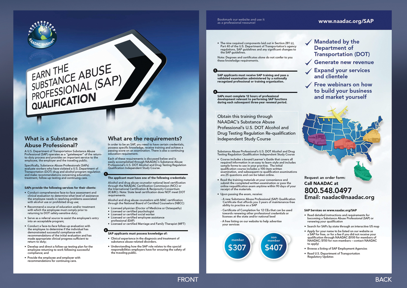 Flyer-Design von Diseno Advertising Pte Ltd für NAADAC | Design: #1516763