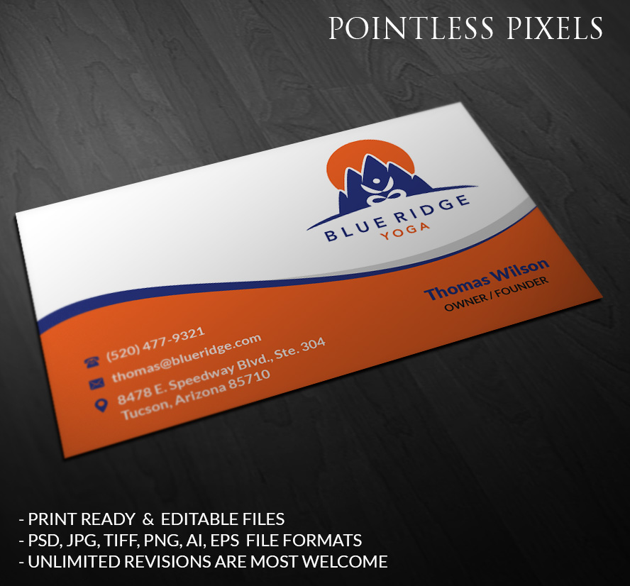 Diseño de Tarjeta de Presentación por Pointless Pixels India para este proyecto | Diseño #5376094