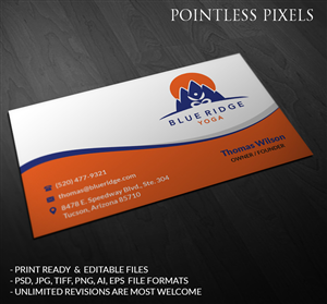 Business Card Design by Pointless Pixels India for this project | Design: #5376094