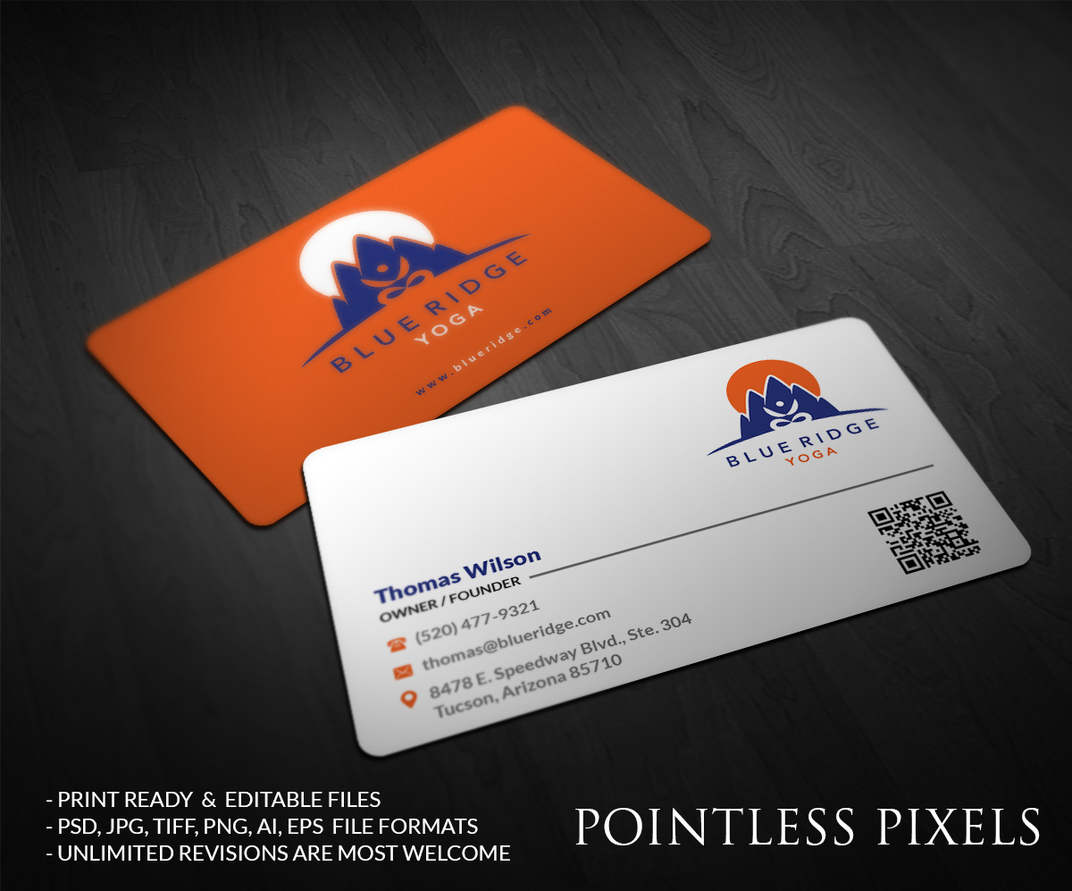 Diseño de Tarjeta de Presentación por Pointless Pixels India para este proyecto | Diseño #5376108