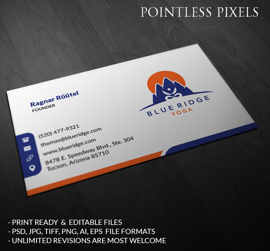 Diseño de Tarjeta de Presentación por Pointless Pixels India para este proyecto | Diseño #5377175