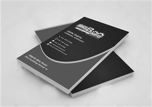 Business Card Design by AwsomeD for big b mfg | Design: #5400866