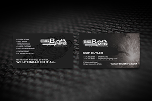 Design de Carte de Visite par diRtY.EMM pour big b mfg | Design : #5443321