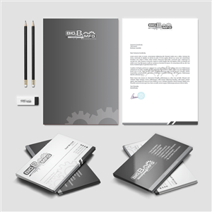 Diseño de Tarjeta de Presentación por WebixBD para big b mfg | Diseño: #5365264