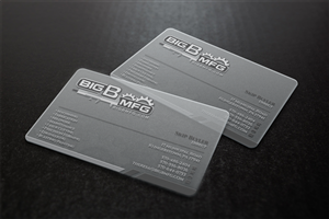 Business Card Design by WebixBD for big b mfg | Design: #5369721