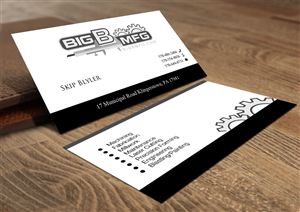 Design de Carte de Visite par Lanka Ama pour big b mfg | Design : #5366303