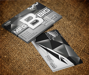 Business Card Design by Verified artistry (Design garden) for big b mfg | Design: #5382195