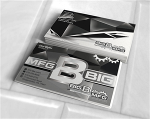 Business Card Design by Verified artistry (Design garden) for big b mfg | Design: #5387493